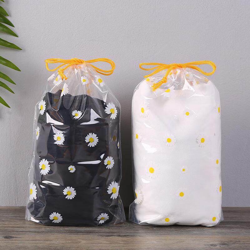 PE Daisy Drawstring Storage Bag
