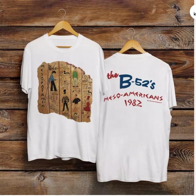 1982 The B52s Vintage Tour Band Tshirt 80s 1980s B52s Tshirt S