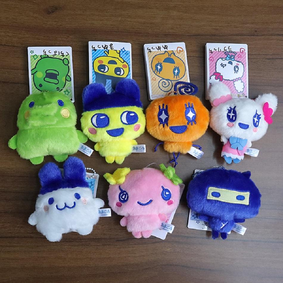 Nowe Tamagotchi Anime Mametchi Pluszowa Lalka Breloczek Kawaii Mimitchi Lalka do Torebki Pendant Kuchipachi Lalka Kreskówkowa Dziewczęce Serce Prezent dla Dziecka