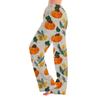 Women's Halloween Print Elastic Waist Drawstring Pajama Pants for Casual and Sleepwear