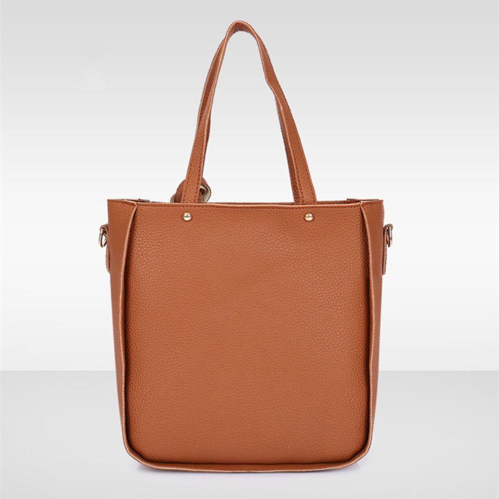 4pcs/set Tassel Women Crossbody Bag Large Capacity Handbag Fashion PU Leather Shoulder Bag  Travel