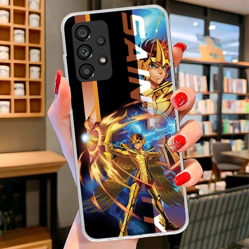 

Anime Saint Seiya Phone Case For Samsung Galaxy A17 A37 A57 A16 A26 A36 A56 A15 A25 A35 A55 A14 A24 A34 A54 A13 A23 A33 A53 Gala Samsung A54