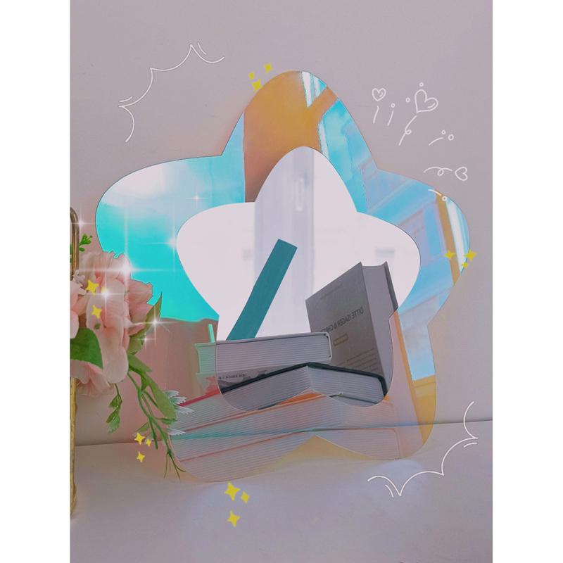 

Пентаграмма акриловые красочные зеркала наклейки на стену водостойкая многоразовая съемная фреска для домашнего декора