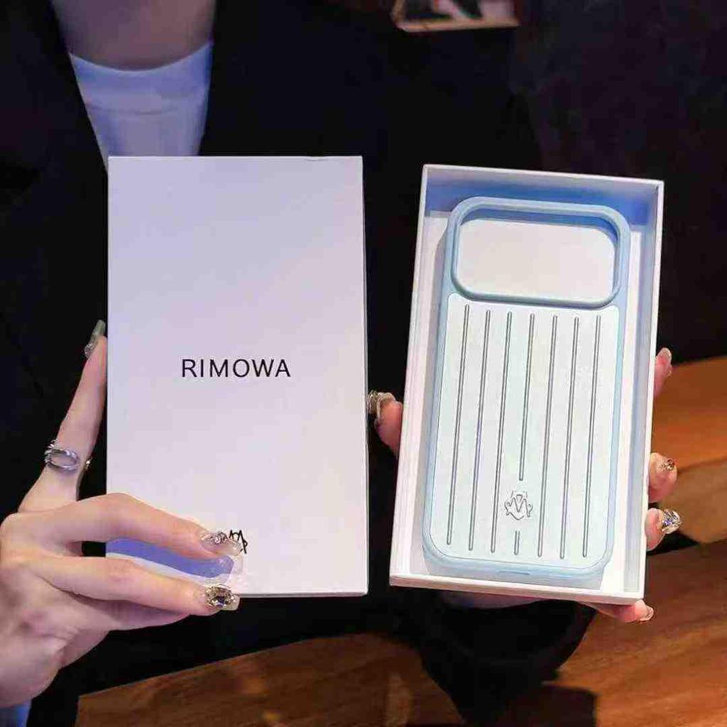 RIMOWA Authentic Suitcase Phone Case for iPhone 17 Pro Max, 18 Pro Max, 15, 14.