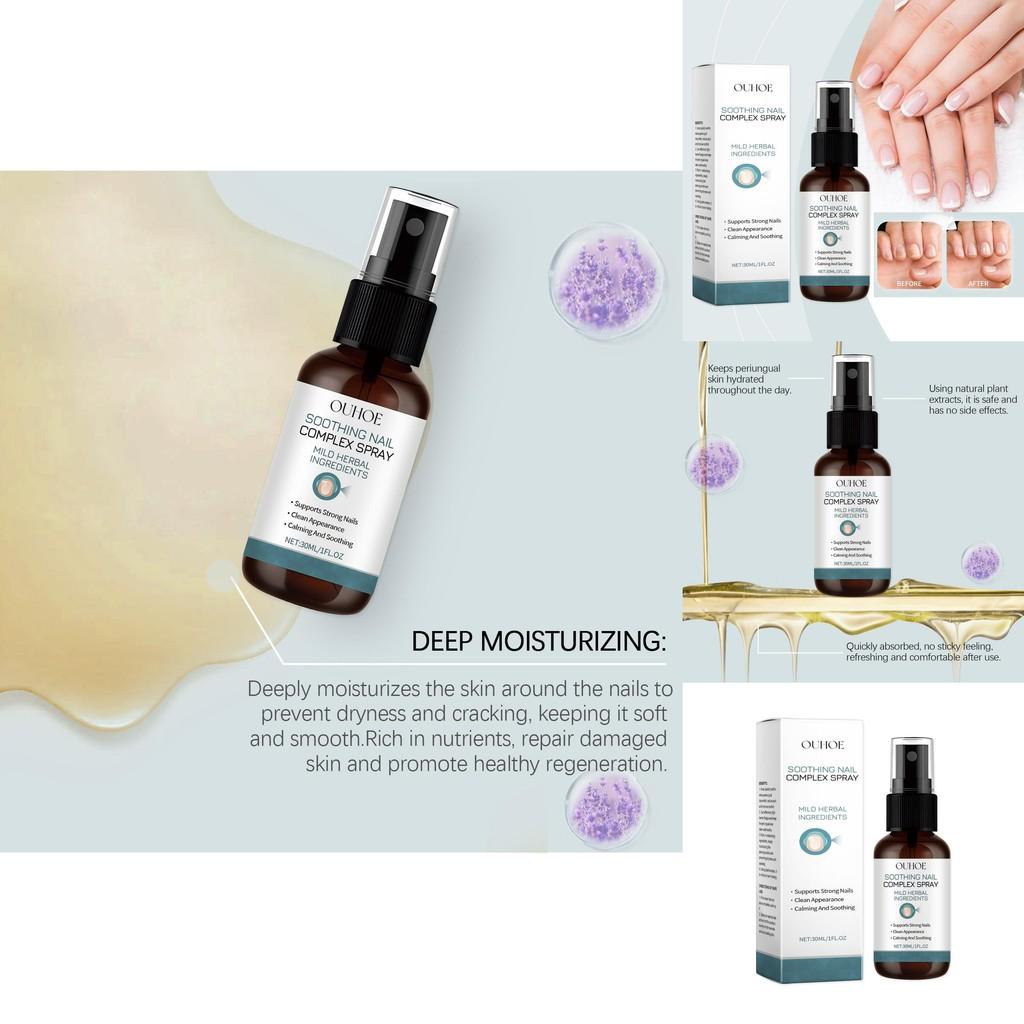 Ouhoe Nagel-Erleichterungsspray für gesunde Nagelhaut und verdickte Nagelpflege 30ml