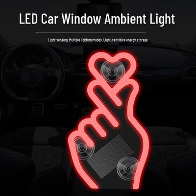 *Heart-shaped LED Car Mood Light*