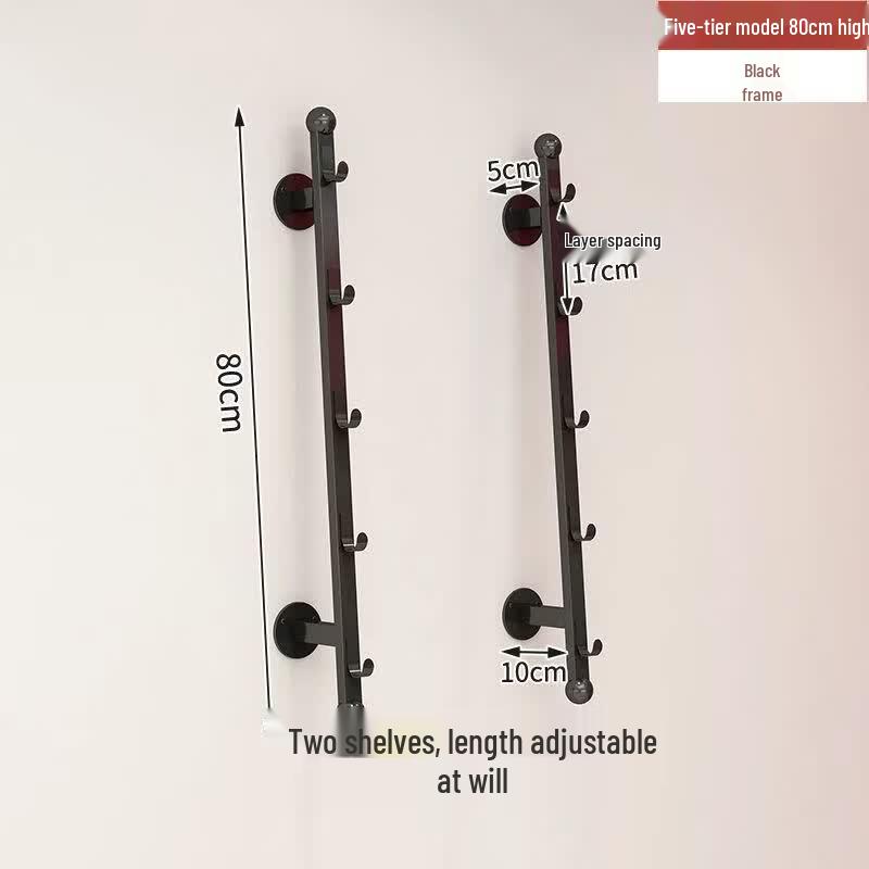 Wall Mounted Multi-Layer Banner Display Rack