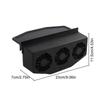 Solar Powered Solar Powered Car Ventilator Continuous Operation Auto Air Vent  Daily Use