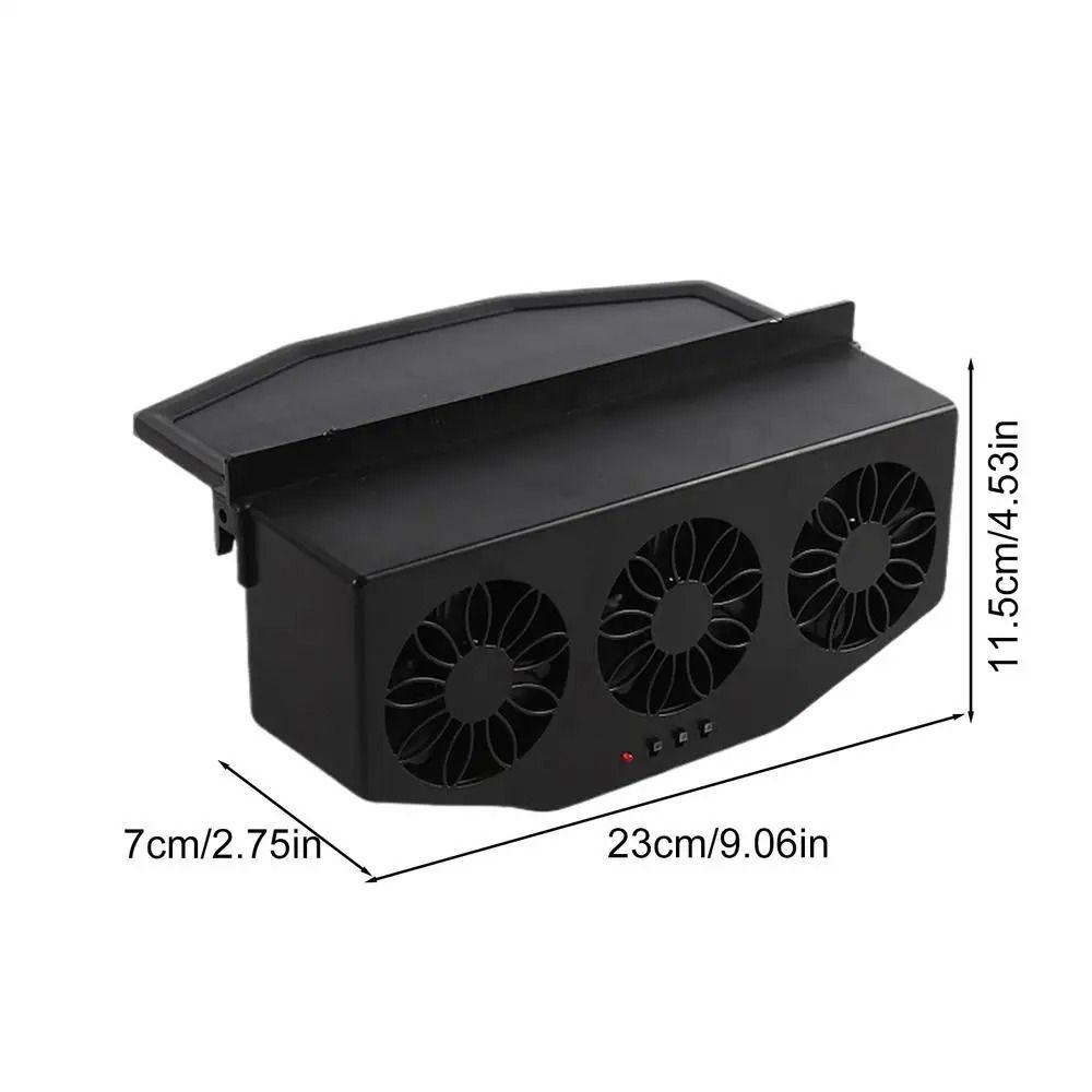 Solar Powered Solar Powered Car Ventilator Continuous Operation Auto Air Vent  Daily Use