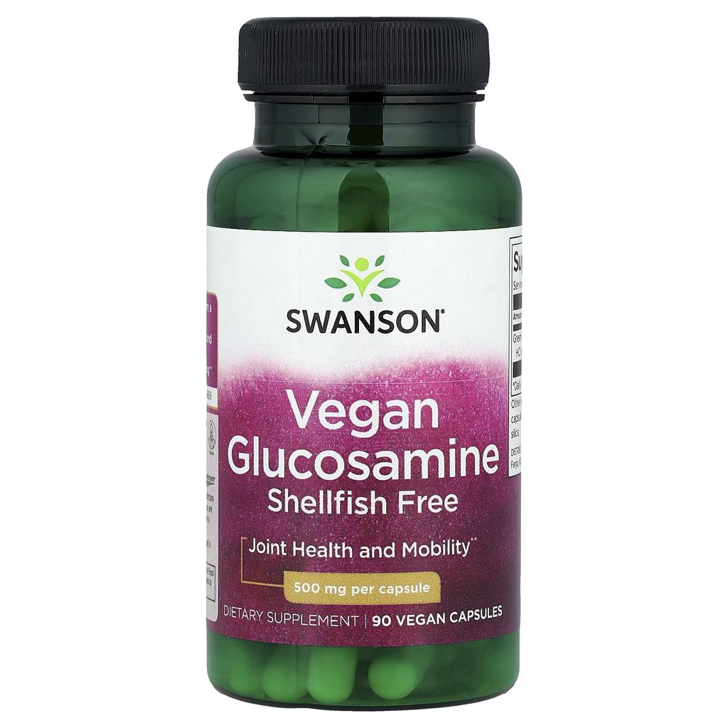 Vegan Glucosamine, 500Mg, 90 Veggie Caps
