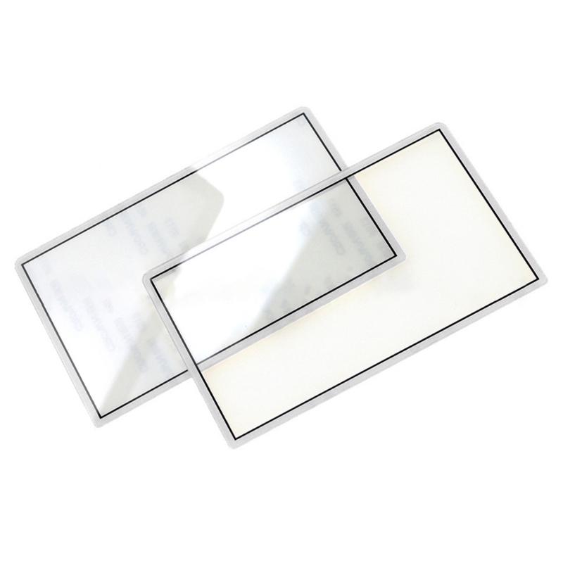 Glass Top Upper Screen Frame Lens Cover LCD Screen Protector with Adhesive for Glass Top Upper Screen Frame Lens Cover L