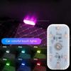 LED Car Mini Touch Light USB Charging Portable Auto Roof Ceiling Reading Night  Lamp Wireless Magnetic Decoration Ambinet Light