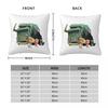 Trash Truck Netflix Square Pillowcase Pillow Cover Cushion Throw Pillow For Home Bedroom Car