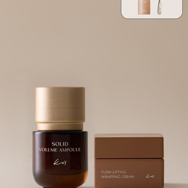 

[НАБІР] Ампула для обличчя Koi Solid Volume + Ліфтинг-обгортаючий крем Flow + ПОДАРУНОК