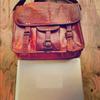 Men's Genuine Vintage Brown Leather Messenger Bag Shoulder Laptop Bag Briefc