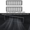 For Tesla Model 3/Y Highland Juniper 2025 Rear Center Console Air Outlet Cover Vent Outlet Dust Cover Car Styling Accessories