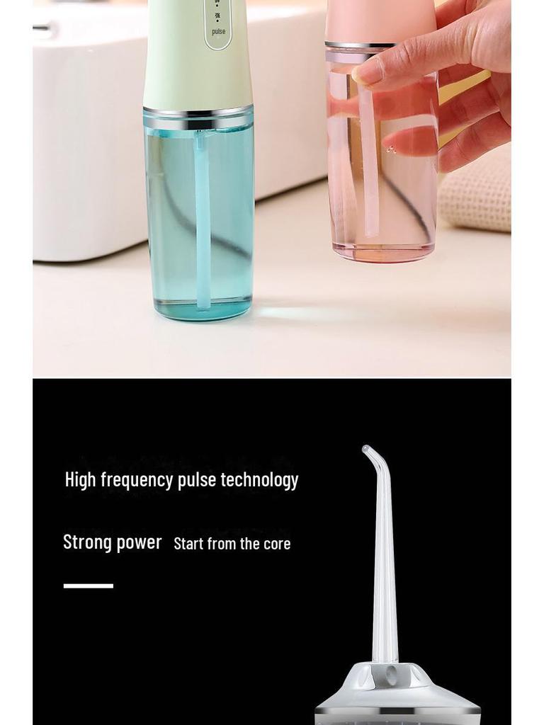 Portable Cross-Border Electric Water Flosser: Oral and Tooth Cleaning Tool for Home and Travel