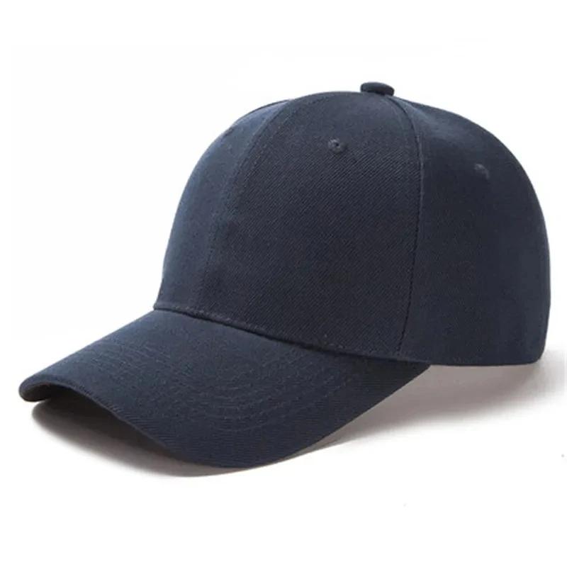 Cappellino Unisex Casual Liscio Cappellino da Baseball Snapback Regolabile Cappelli Per Donne Uomini Cappellino Hip Hop Cappello da Papà Street