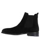 Mellos (Handmade) Round-Toe Chelsea Boots - Black Suede