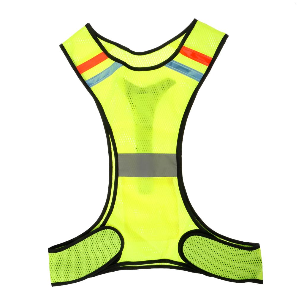 LED Reflective Safety for Night Running Jogging Cycling Walking