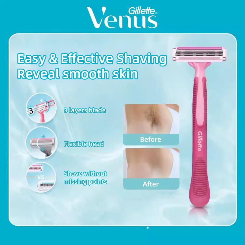 Gillette Damenrasierer Simply Venus Basic Einwegrasierer 4er-Pack