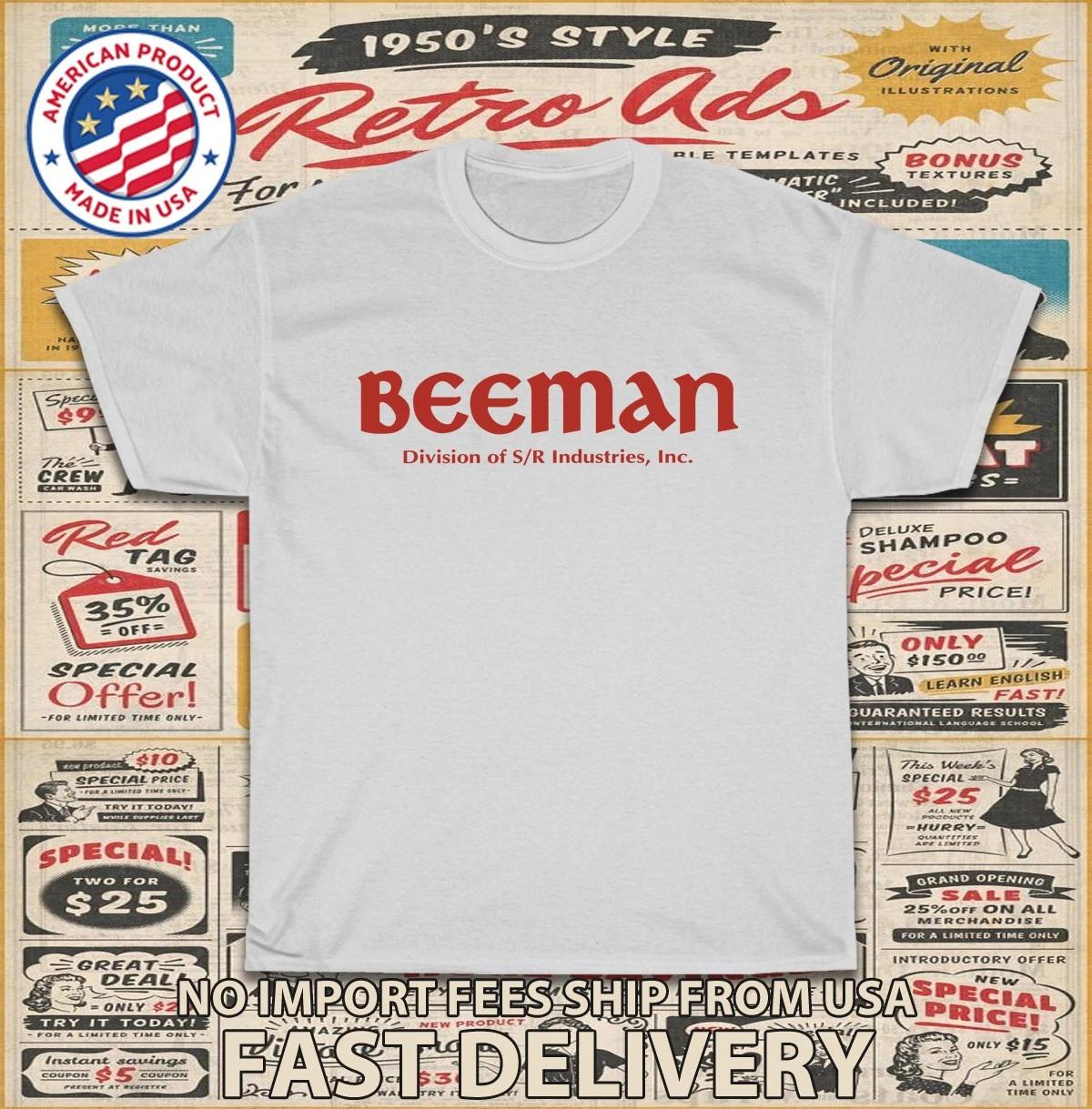 Новая футболка Beeman Precision Airguns Логотип Мужская футболка Американская футболка 4XL