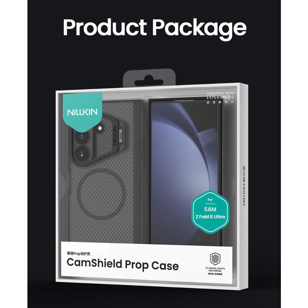 NILLKIN Magnetic Case For Samsung Galaxy Z Fold 8 Ultra Fold8 With Pen Rebound Hinge Protection