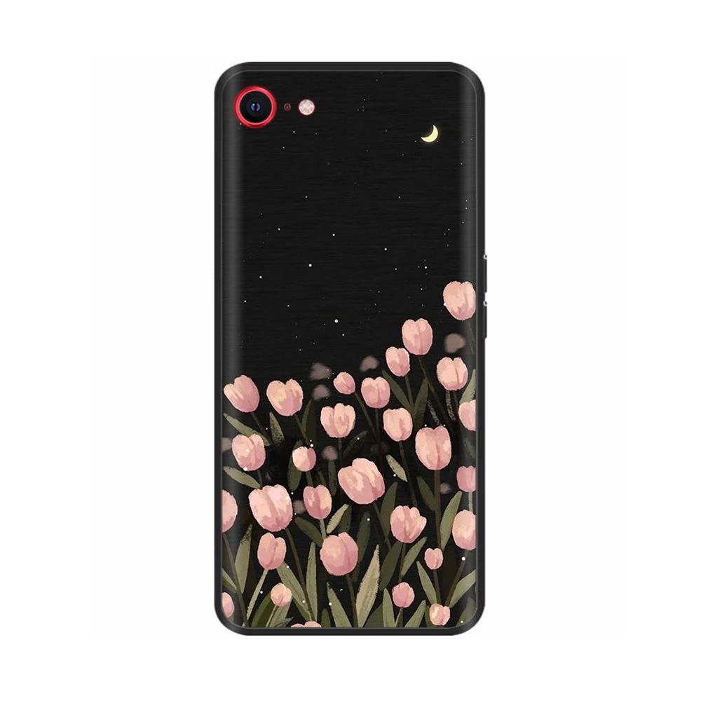 For iPhone SE 2020 Phone Case Funny Camera Protection Soft Liquid Silicone Back Cover for iPhone SE 2016 5 5S Cover for iPhoneSE