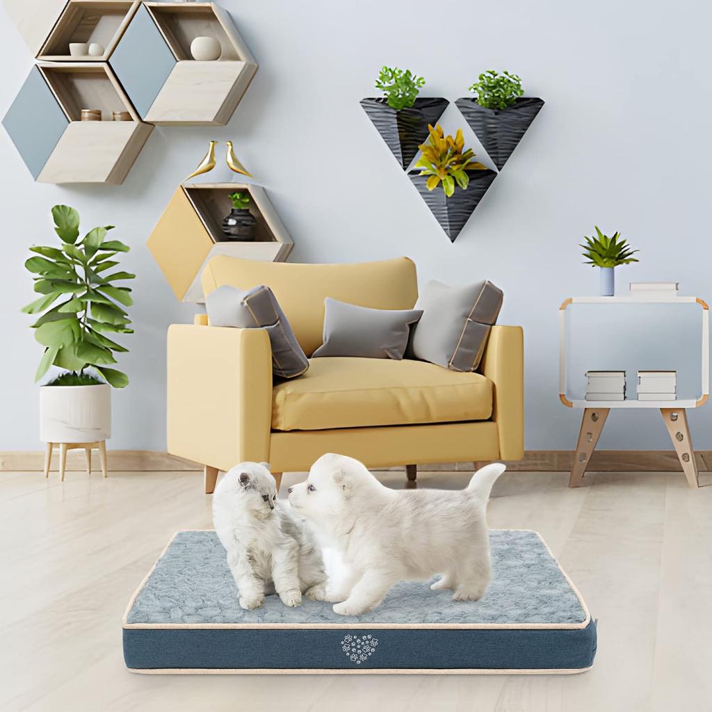 VANKEAN Dog Dog Pet Machine For Indoor For Small and Medium Size Small Mat, Bed, Bed, Breathable, Warm, Waterproof, Reversible, Removable, Washable,