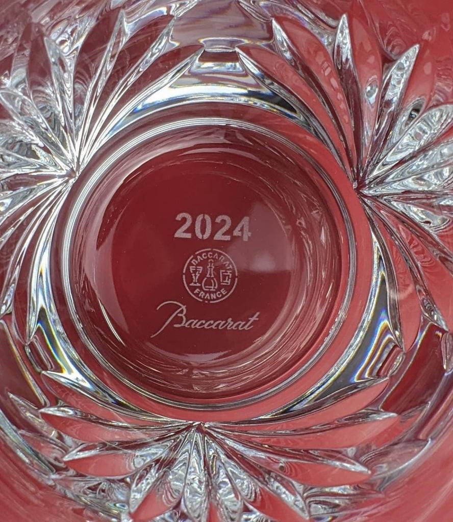 Baccarat Lutetia Tumbler Set of Gift Includes Authentic Paper Product Number 2816609 2, Wrapped, Bag,