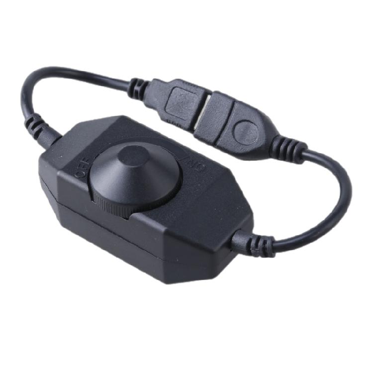 USB LED Knob Dimmer DC5V Ribbon Brightness Adjustable Switches Controller