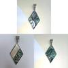 Geometric Shell Pendant Necklace Jewelry Making Accessory For Diy Crafts