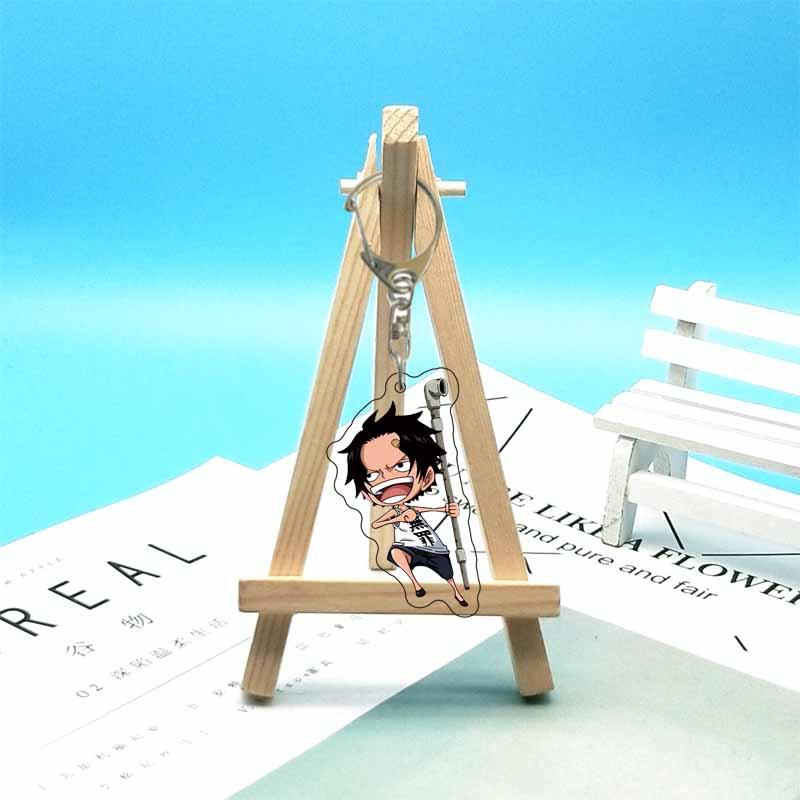 One Piece Luffy, Chopper, Law, Zoro, Ace, Sanji, Sabo Acrylic Keychain