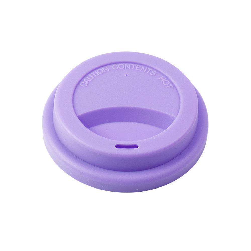 8.5-9.0cm Universal Reusable Silicone Cup Lids Fresh Cover Silicone Insulation Anti-Dust Cup Cover Coffee Mug Lids Cup Sleeve