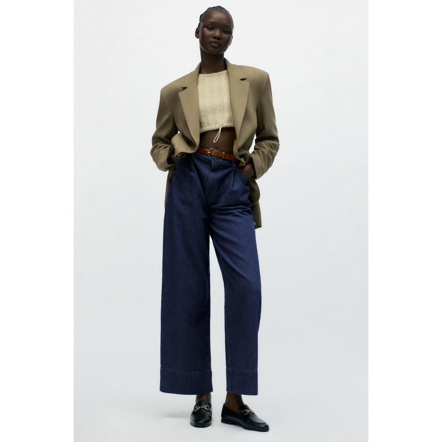 

SOFT LEATHER LOAFERS WITH BUCKLE