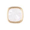 10Pcs Square Metal Buttons High-End Clothes Jacket Suit Button Accessories Versatile Gold Button Small