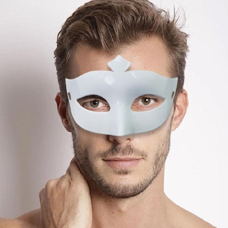 Maska Maskaradowa Maska Motyl Maska Imprezowa Biała Maska Maska na Halloween Maska Półtwarzowa Maska Karnawałowa na Studniówkę