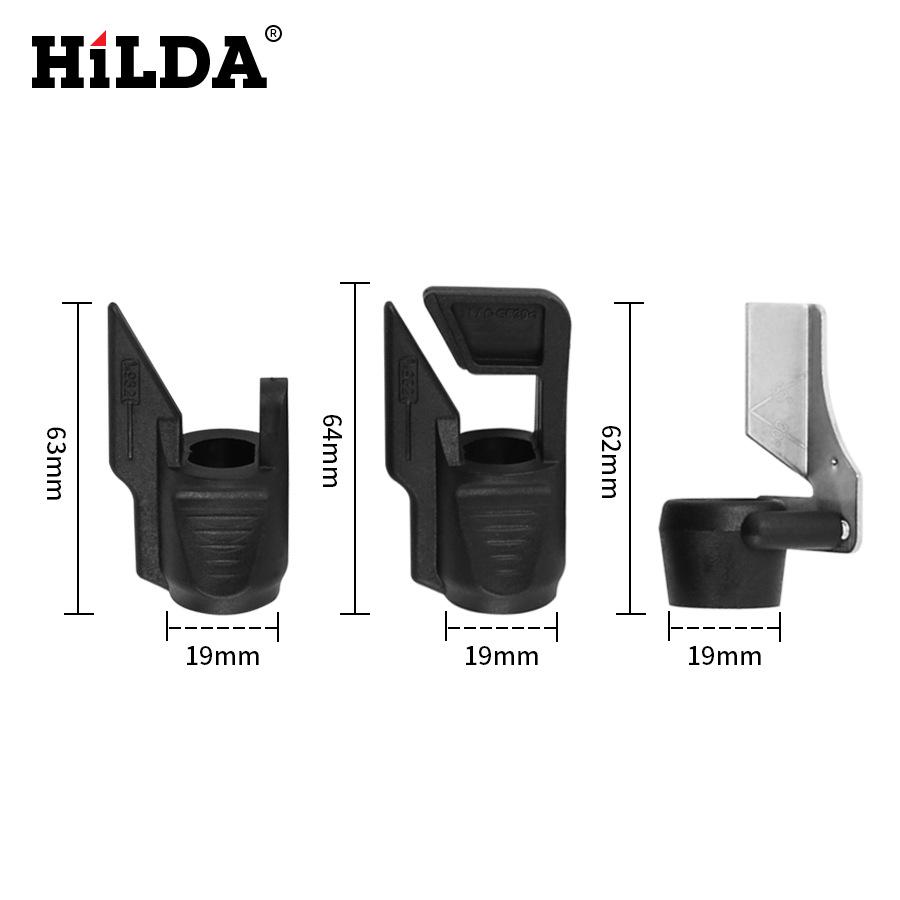 Hilda Elektro-Schleifer & Kettensägen-Schärfwerkzeug, 2-in-1 Anfas- & Schärfaufsatz