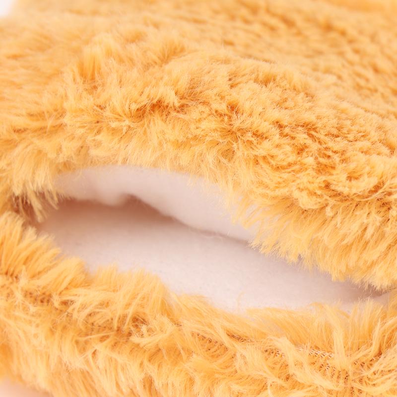 Cute Bear Cat Paw Gloves Fluffy Plush Cartoon Animal Anime Lolita Cosplay Mitten