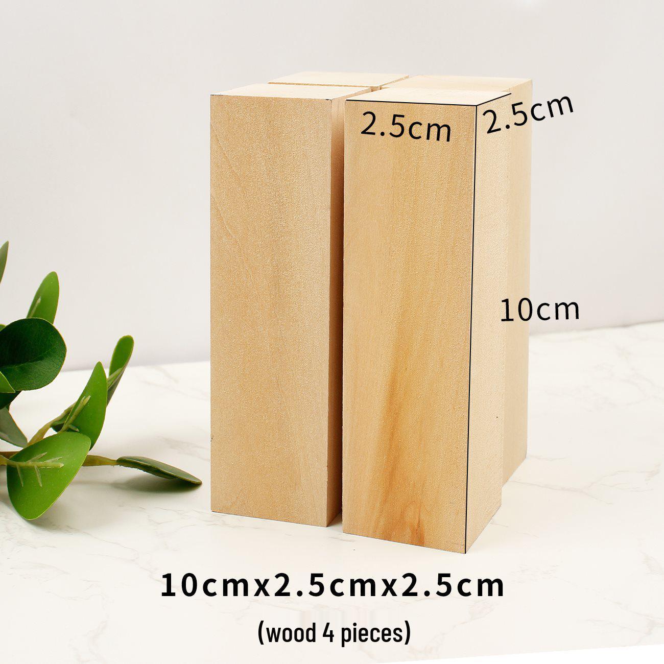 

Natural Linden Wood Carving Block: Handmade, Beginner-friendly Solid Wood for DIY Projects - Free Shipping