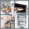 SPACEXPERT Transparent Lidded Food Storage Container