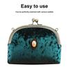 5Pcs Arc Shape Metal Purse Frame Bronze Embossed Clutch Frame  For Wallet Sewing