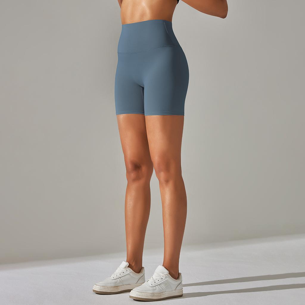 Align Damen-Yoga-Shorts mit hohem Bund – butterweich und federleicht! Ideal zum Laufen, Radfahren und für Fitness. 31 Farben.