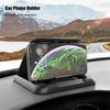 1x Car Dashboard Mobile Phone Holder Hud Stand, Box For 3"-7" Iphone Samsung