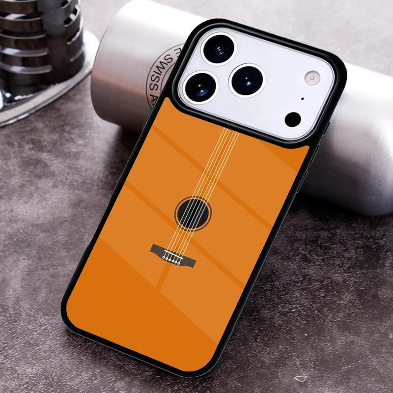 Guitar Music soft Phone Case for iPhone 17 16 15 Pro Max Air 14 13 12 11 Plus Shockproof Cover