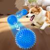 New Pet Toy Ball Cat Puppy Sounding Toy Tooth Cleaning Ball Training Pet Teeth Chewing Toy Thorn Balls Accessories