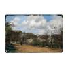 Oil Painting Style Retro Characters Landscapes Metal Tin Sign Wall Poster