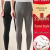 Nanjiren Men's 2-Pack Pure Cotton Thermal Long Johns