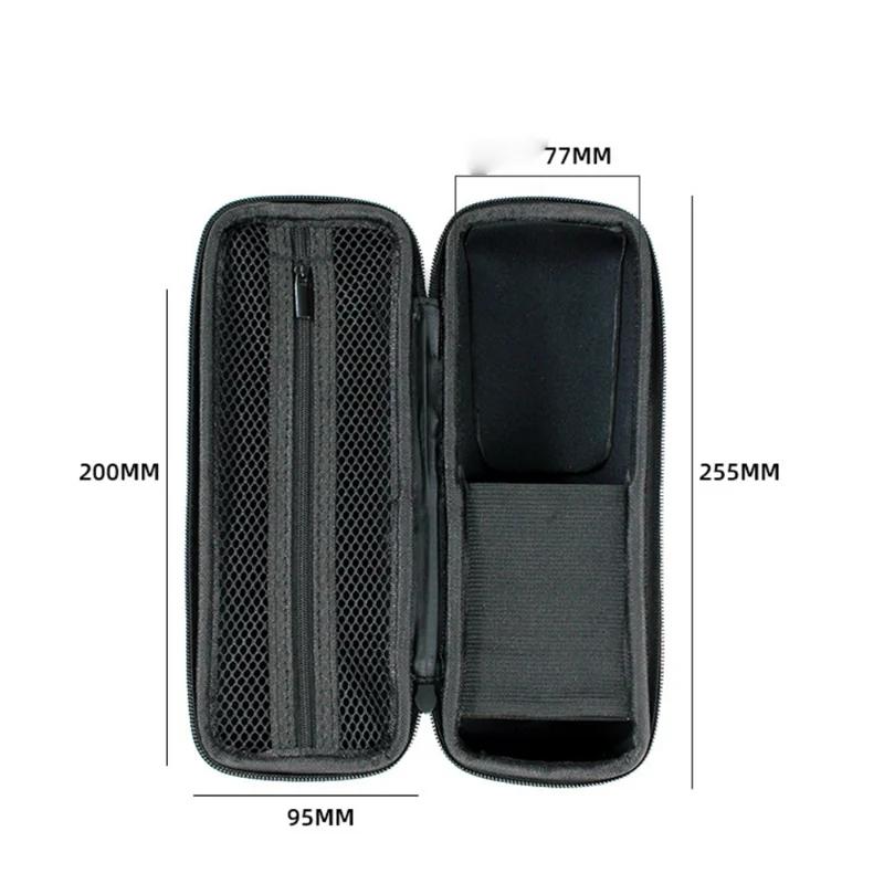 

Портативная сумка для хранения кофемолки, сумка-тоут, ручная кофемолка с ручкой, водонепроницаемый защитный чехол, универсальная сумка для кофейных инструментов на вынос чёрный