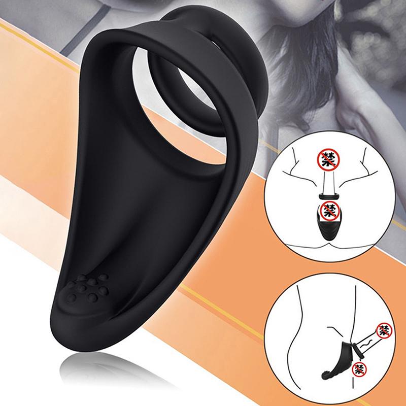 Penis Ring Delay Ejaculation Adult Goods For Men Sex Toys Male Masturbator